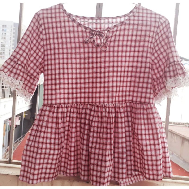Áo bbd bánh bèo của Germe