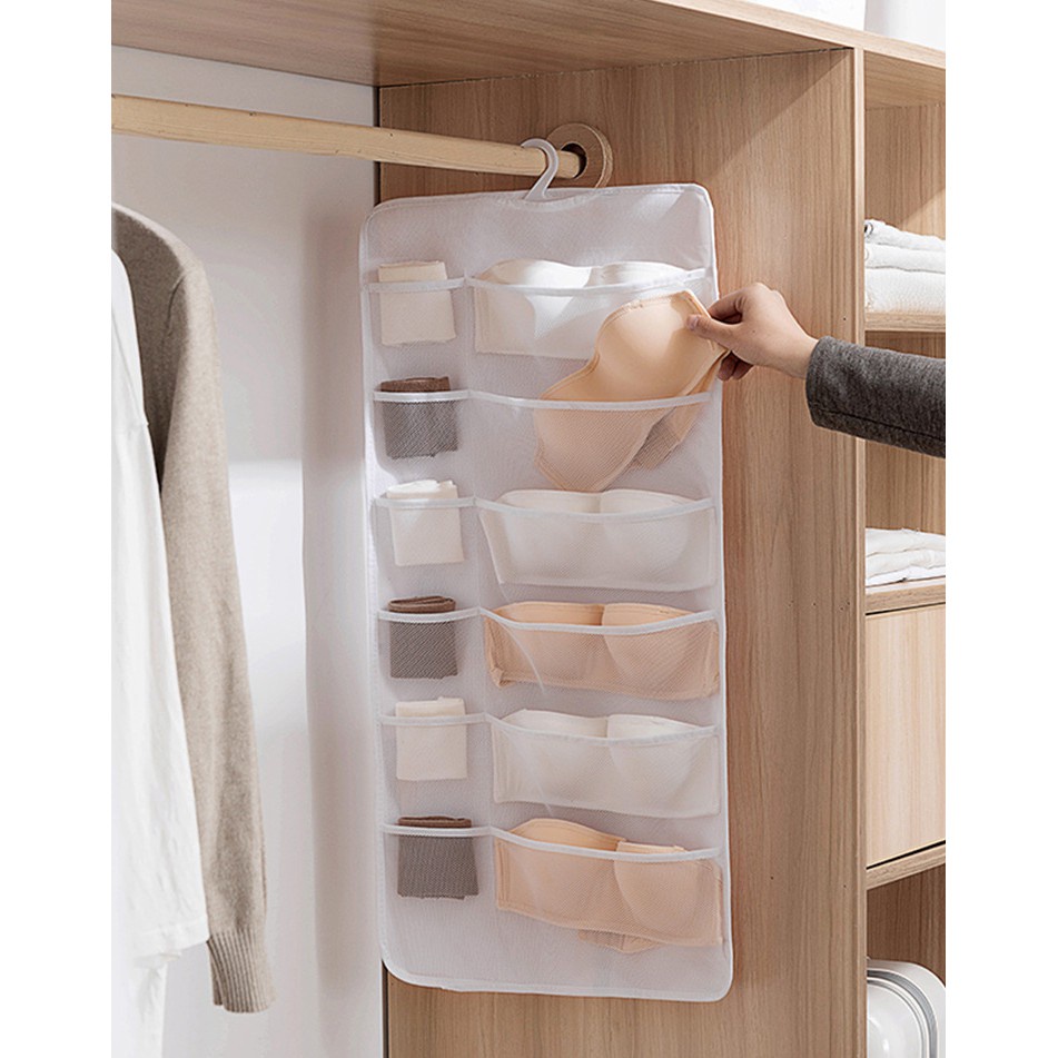 Túi Treo Quần Áo Lót, Tất Vớ, Phụ Kiện