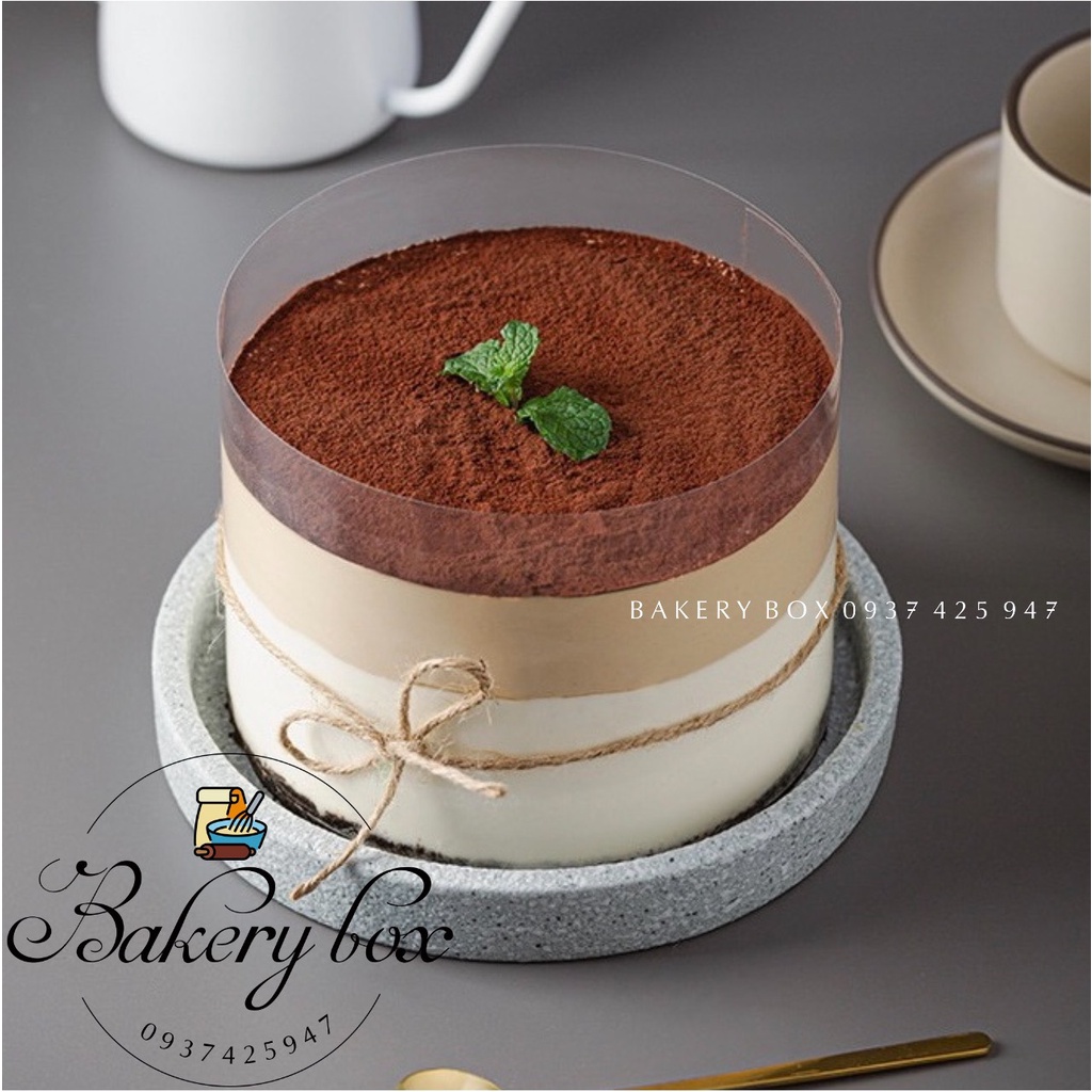 Cuộn Mica Bọc Viền Bánh Lạnh - Bông Lan Trứng Muối
