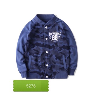 Áo khoác bomber nỉ da cá