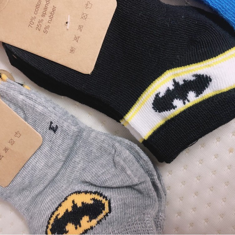 SET 10 ĐÔI TẤT SIÊU NHÂN CAO CỔ CHO BÉ TRAI TỪ 0-12TUỔI -giadungsieure