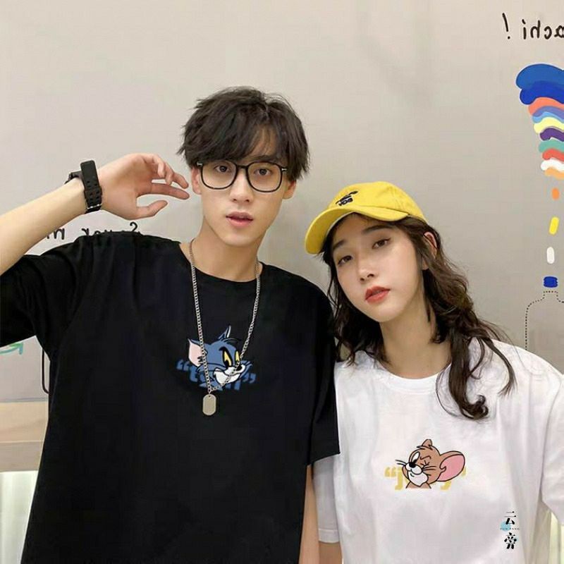 áo thun nam nữ unisex tom and jerry