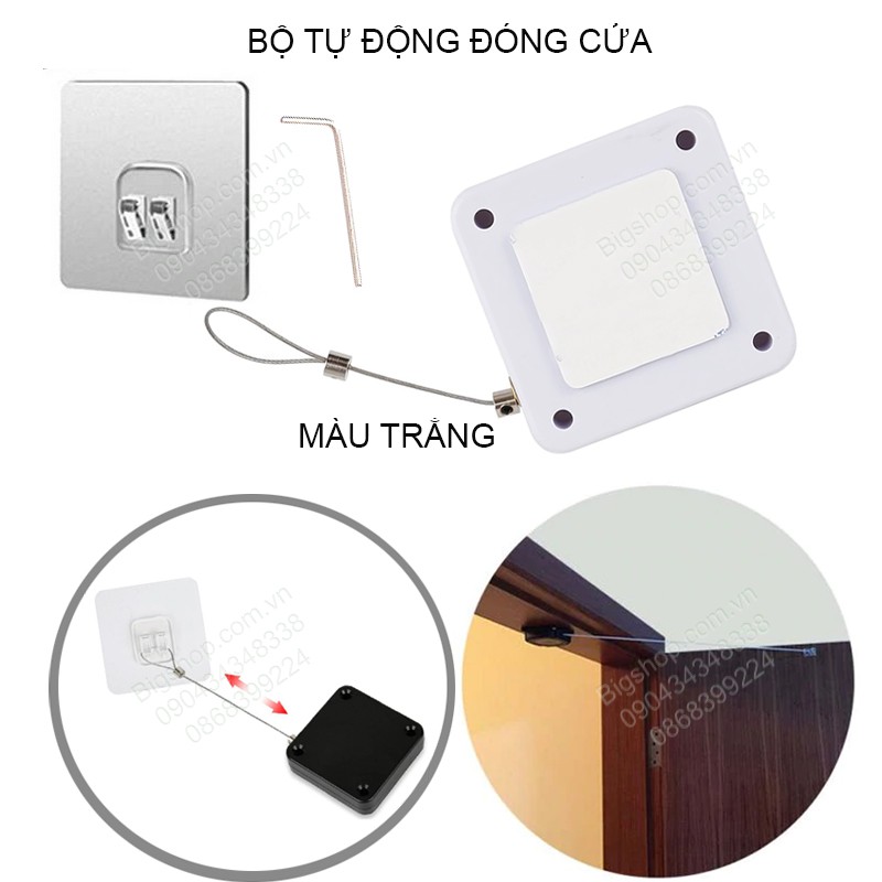 Bộ tự động đóng cửa thông minh kèm băng dính 2 mặt SD56S