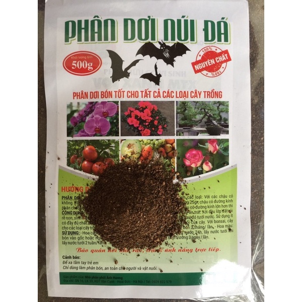 Phân Dơi Nguyên Chất 500g