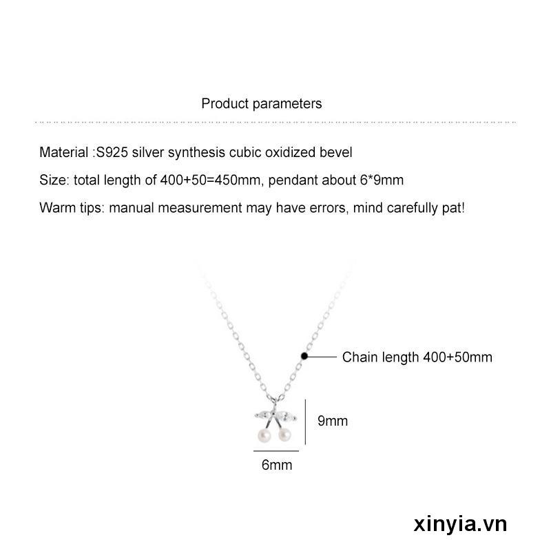 Vòng cổ Ngọc Trai Không Phai Màu Nhẹ Nhàng Đơn Giản Sang Trọng Niche