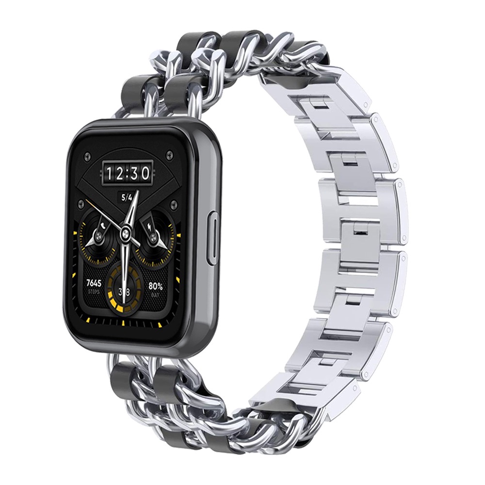 Dây Đeo Inox Cho Đồng Hồ Thông Minh Realme Watch 3 / 3 Pro / 2 / 2 Pro / S
