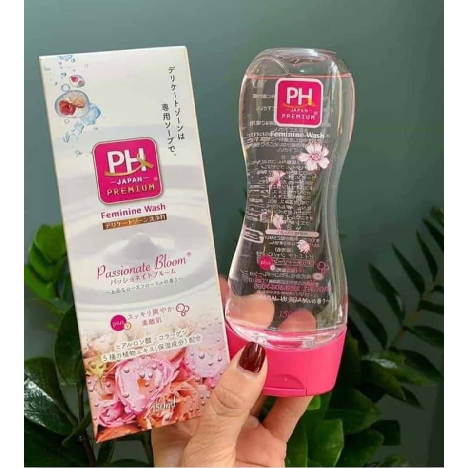 DUNG DỊCH VỆ SINH PHỤ NỮ PH CARE NHẬT PRREMIUM PASSIONATE BLOOM 150ML CHÍNH HÃNG - 5513