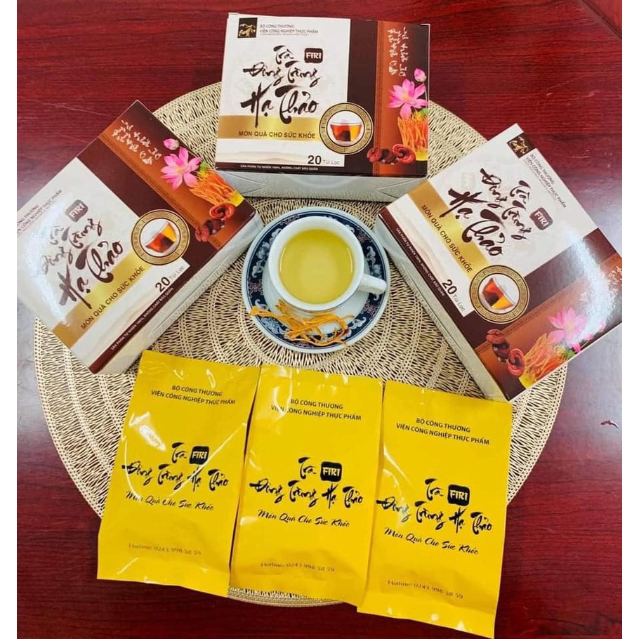 Trà Đông trùng hạ Thảo - Hàng chính hãng -  Viện công nghiệp thực phẩm