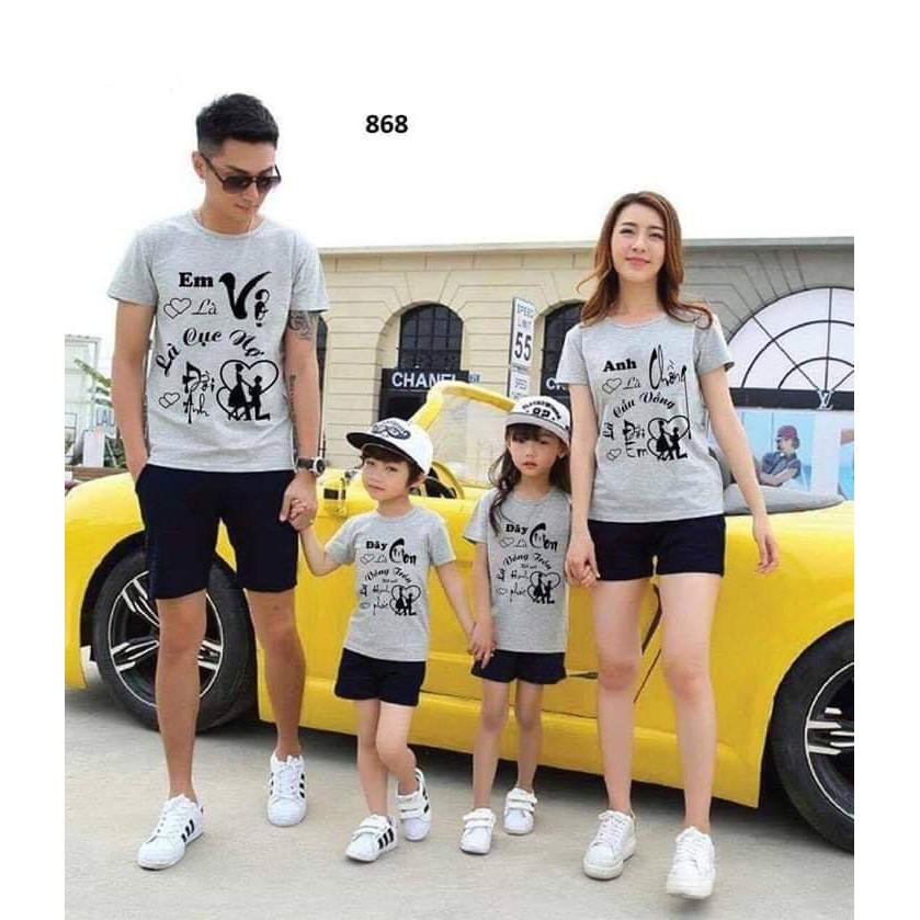 { ẢNH THẬT } BỘ ÁO QUẦN GIA ĐÌNH SIÊU ĐẸP