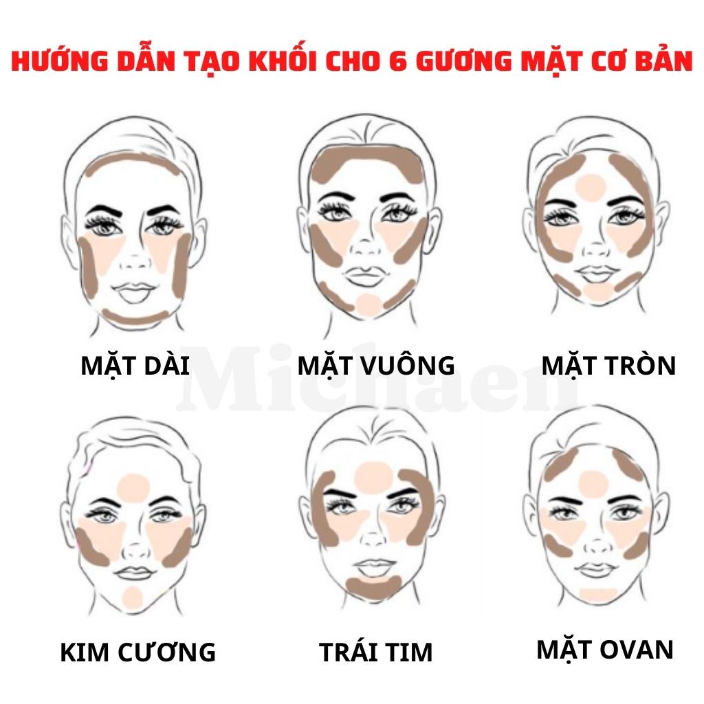 Bút tạo khối 2 đầu kem che khuyết điểm Lameila Contour and Highlight Stick