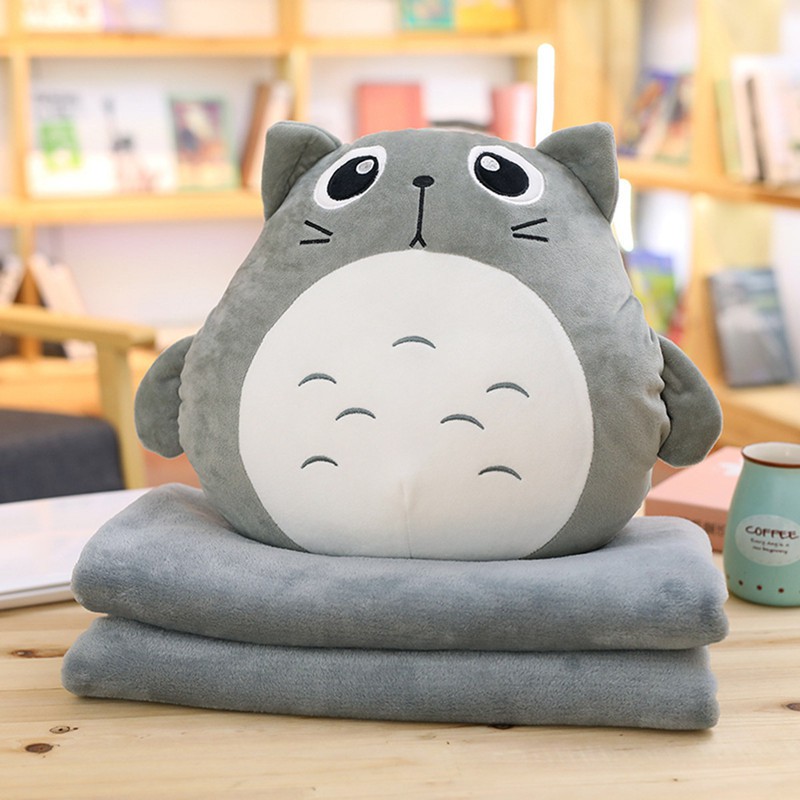 Gối Ôm Hình Totoro Hoạt Hình Xinh Xắn Đa Năng