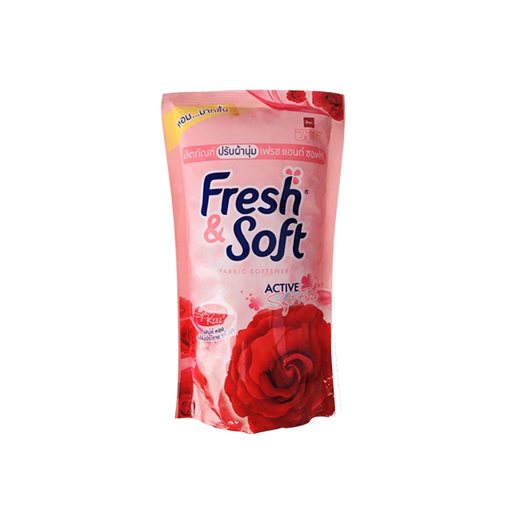 Nước xả vải FRESH SOFT 600ml - túi - xả vải Thái Lan - Giao màu ngẫu nhiên