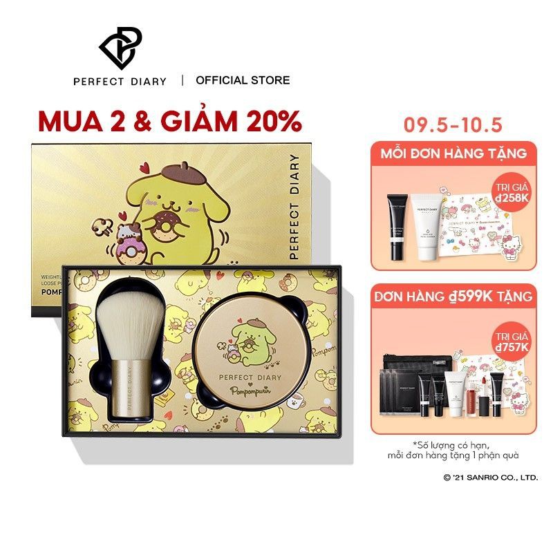 Phấn phủ kiềm dầu Perfect Diary Perfectstay bản Limited