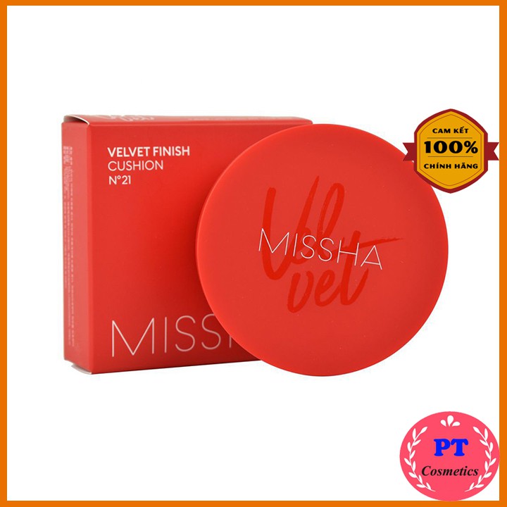 Phấn Nước Missha Velvet Finish Cushion SPF50+ PA+++ 15g Hàn Quốc