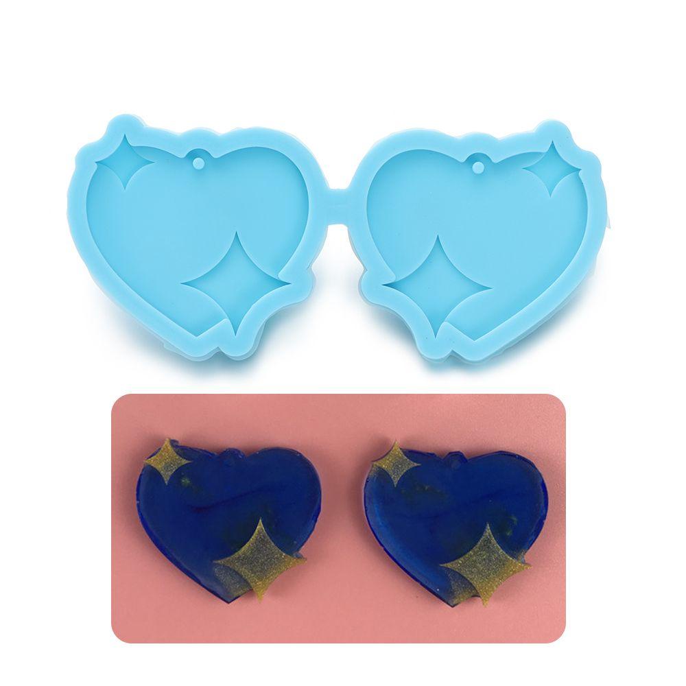 Khuôn Làm Bông Tai Bằng Resin Epoxy UV DIY|Khuôn Silicone Làm Đồ Trang Sức