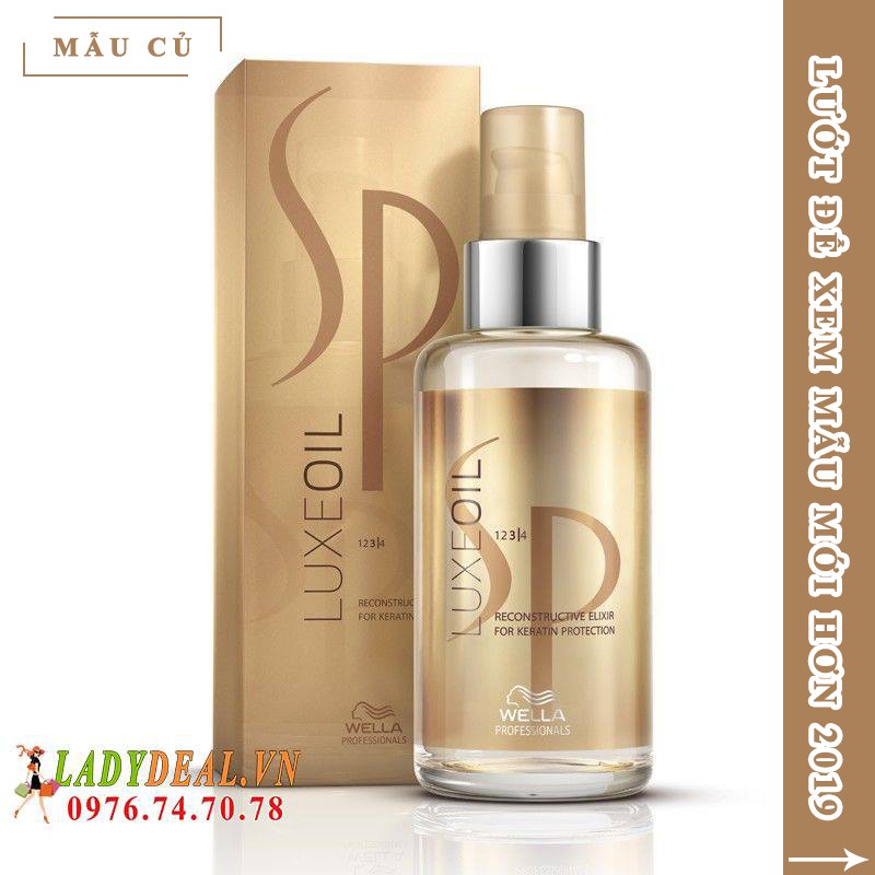 [ Ladydeal.vn ]Tinh Dầu Phục Hồi Tóc Wella Sp Luxe oil 30ml - 100ml