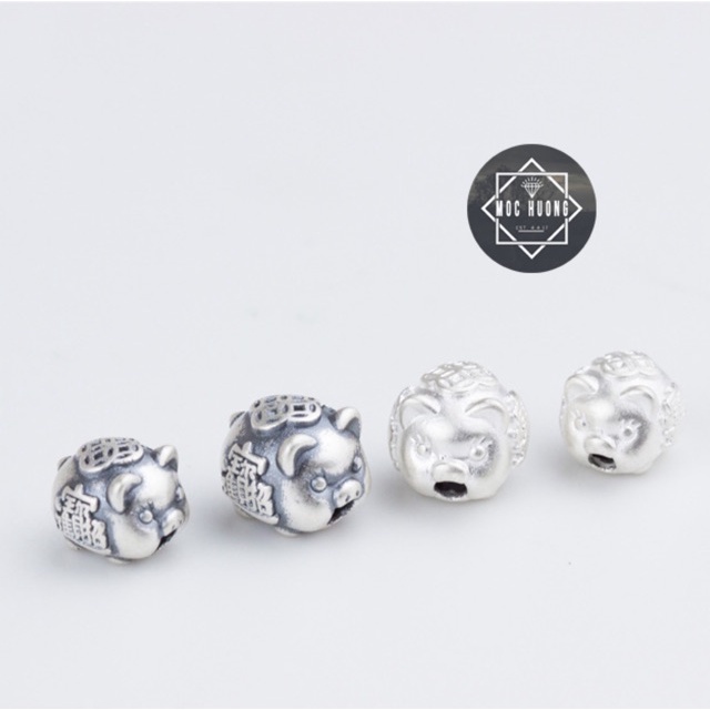 KHO SỈ  Charm heo bạc - Hàng bạc tốt loại 1 cực đẹp PH291