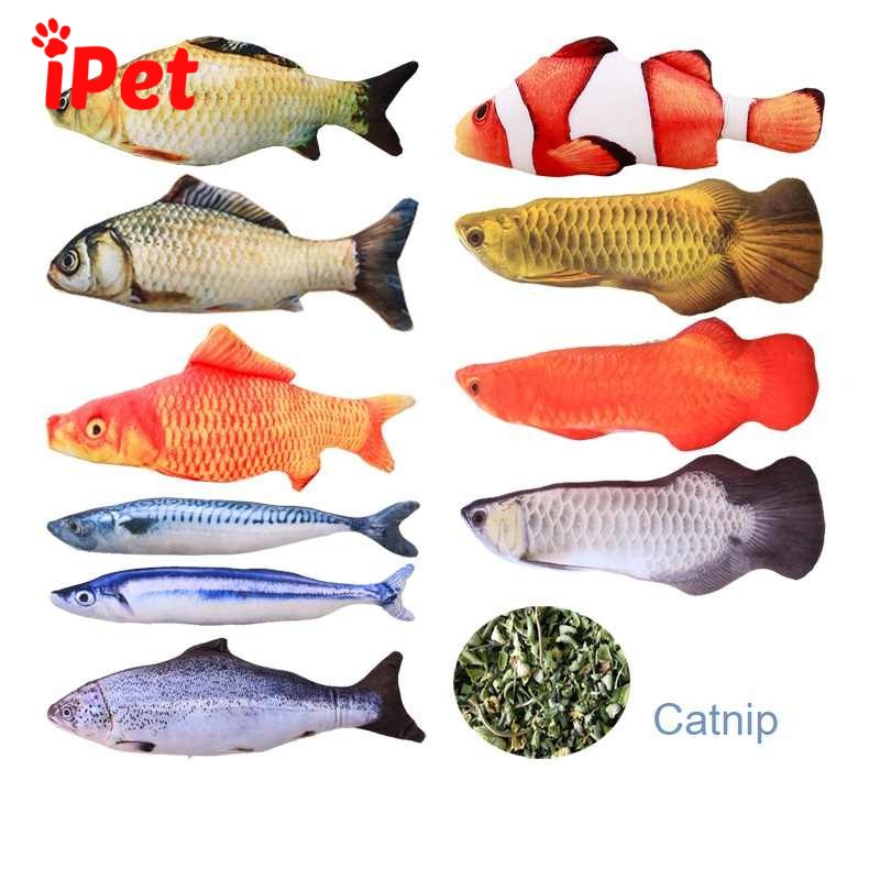 Cá Nhồi Catnip Cho Mèo Vui Vẻ - iPet Shop