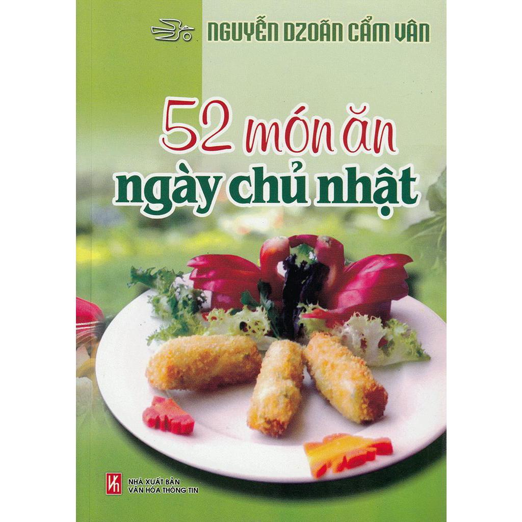 Sách 52 Món Ăn Ngày Chủ Nhật