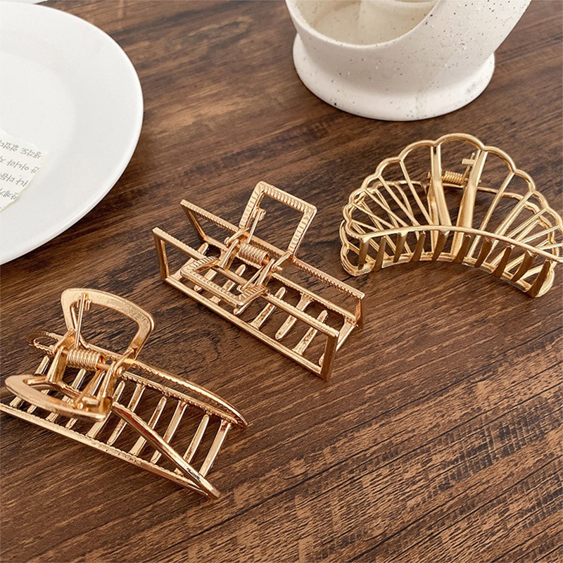 Kẹp tóc bằng kim loại phong cách thời trang Hàn Quốc nữ tính