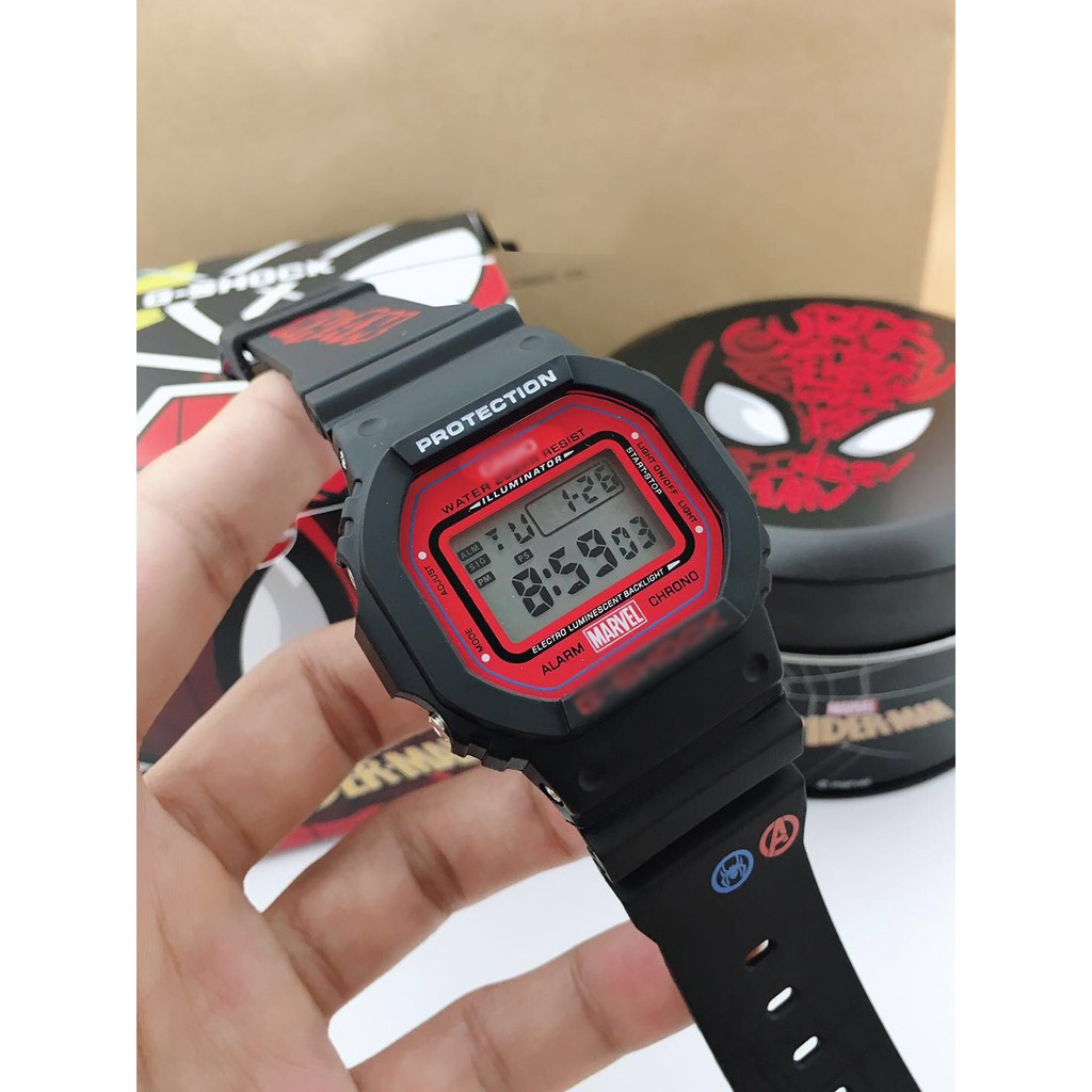 Đồng Hồ Avengers Marvel x Spider Men - Đồng Hồ Nam Phiên Bản Giới Hạn Đặc Biệt | BigBuy360 - bigbuy360.vn