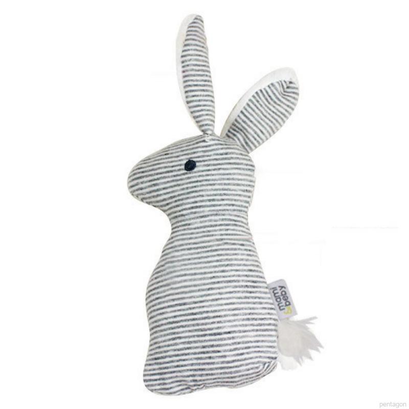 Đồ chơi nhồi bông hình chú thỏ có âm thanh vui nhộn dành cho em bé