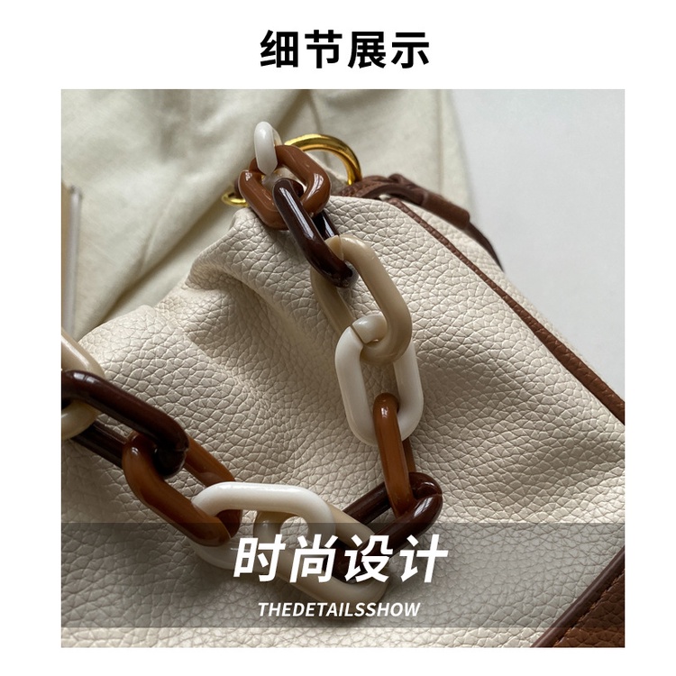 Túi Đeo JASMIN NOIR Chéo Vai Bằng Da PU Hình Đám Mây Thời Trang Dành Cho Nữ