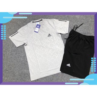 Bộ thể thao ép vân cực hot Quần áo nam đẹp