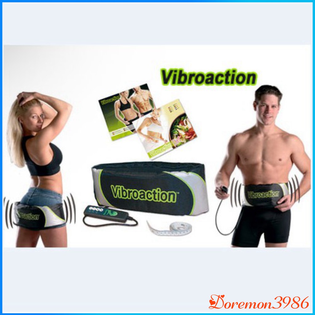 Đai massage giảm mỡ bụng VibroAction HÀNG CHÍNH HÃNG💥BẢO HÀNH 1 NĂM💥