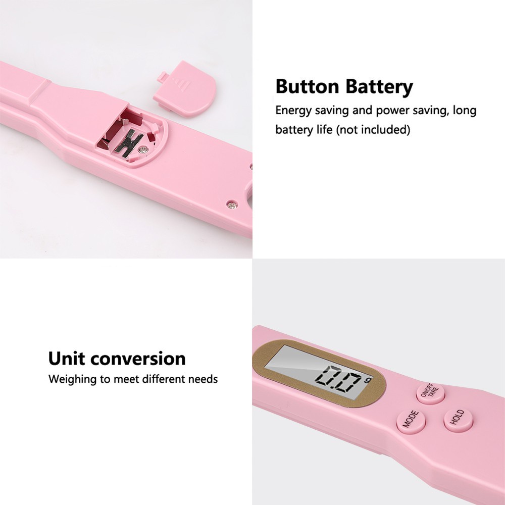 Cân Điện Tử 0.1-500g Màn Hình LCD Dùng Cân Thức Ăn