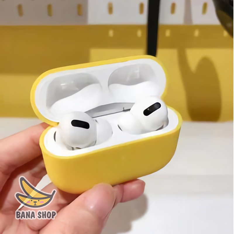 Case vỏ bao hộp bọc đựng tai nghe không dây airpods 3 airpods pro silicon dẻo trơn