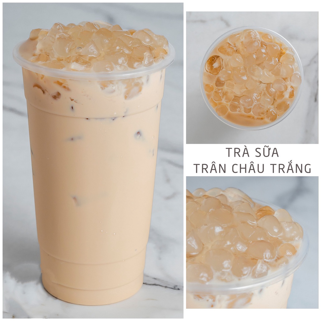 Trân Châu Mềm Dẻo Nguyên Liệu Pha Trà Sữa Trân Châu Truyền Thống NHALAM FOOD