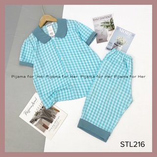 Đồ Mặc Nhà Pijama Cổ Sen Tiểu Thư Pizam Cộc Lửng Lụa Mango