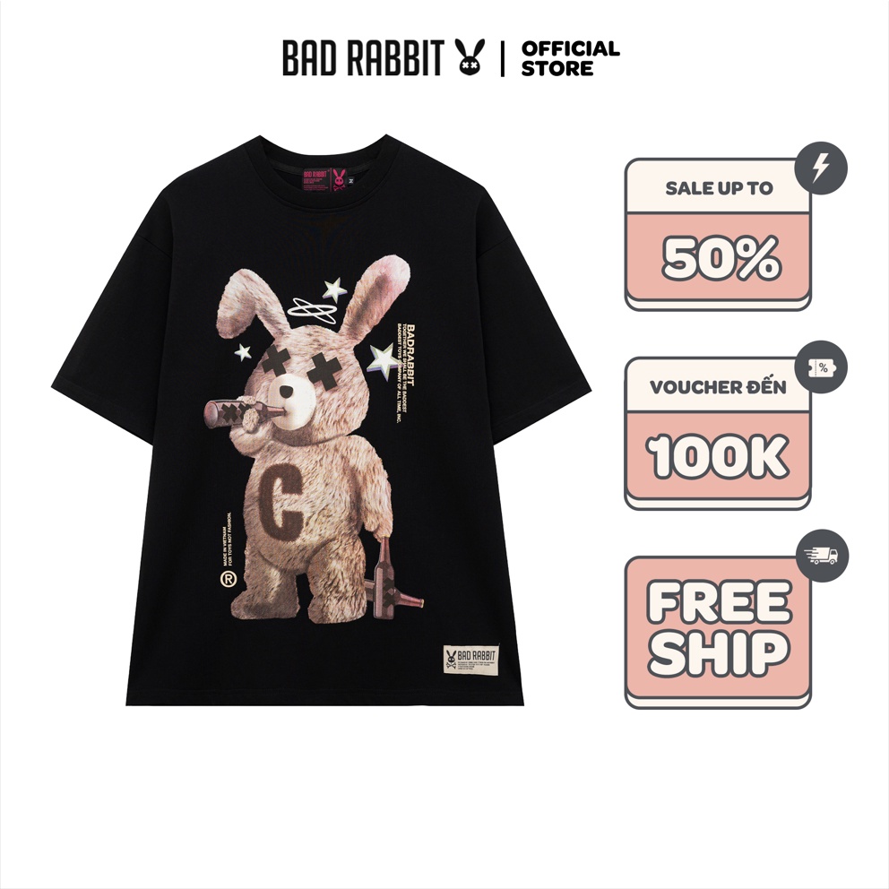 Áo thun Nam Nữ Bad Rabbit SAY TEE 100% Cotton - Local Brand Chính Hãng