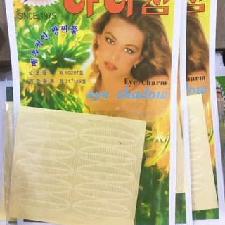 Vỉ 10 miếng dán kích mí cô gái hộp xanh