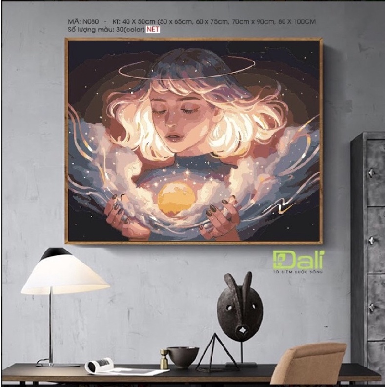 Tranh sơn dầu số hoá Dali mã N080