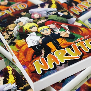 Set 30 Tấm Bưu Thiếp / Thẻ / Thiệp Chúc Mừng Họa Tiết Hoạt Hình Naruto Retro
