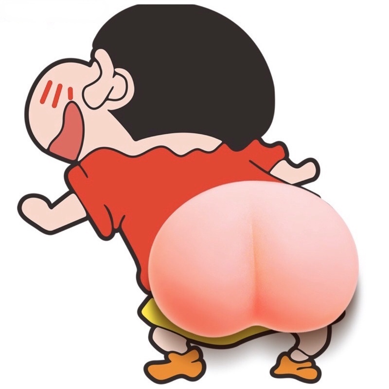 Miếng dán gương chiếu hậu chống va chạm và trầy xước hình mông ngộ nghĩnh cho xe hơi / xe máy Bộ 2 Sticker Dán Trang Trí Điện Thoại/ Tủ Lạnh Hình Chó Corgi Dễ Thương