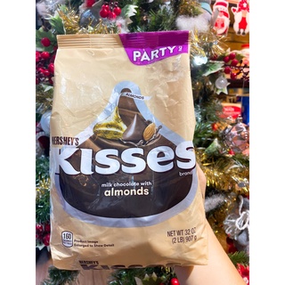 Socola hershey's kisses sữa và hạnh nhân 907gram