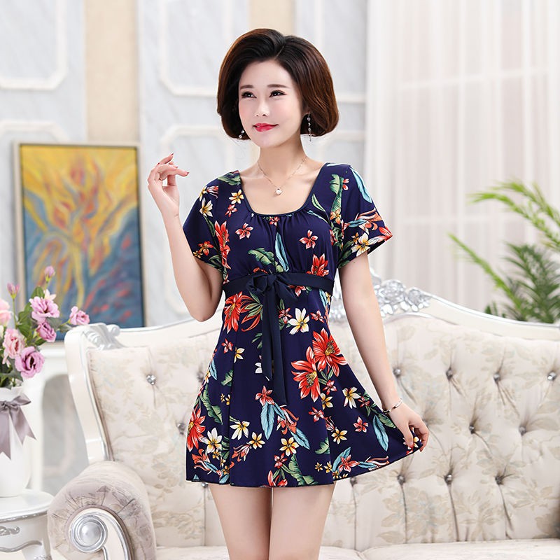 Bộ Đồ Bơi Thời Trang Cho Phụ Nữ Trung Niên 200kg | BigBuy360 - bigbuy360.vn