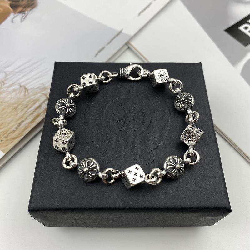 Vòng Tay Bạc 925 Hình Thánh Giá Thời Trang Cho Cặp Đôi