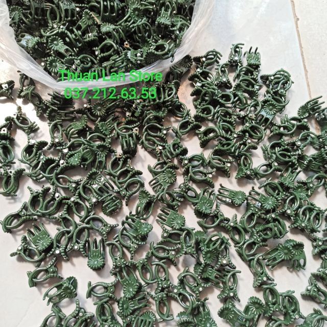 Set 10c Kẹp Bướm Cỡ Trung Dùng Kẹp Cố Định Cây Hoa Lan