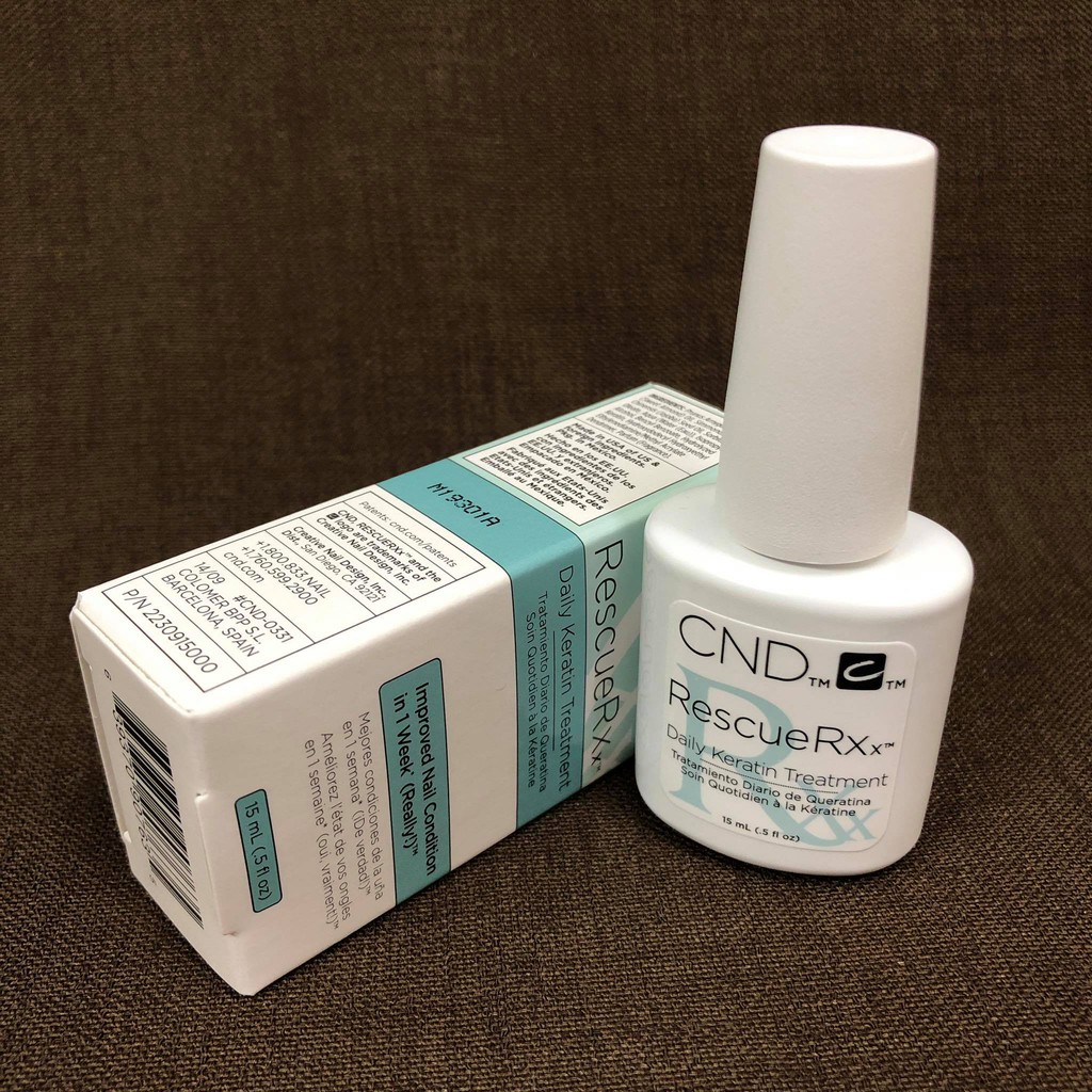  Dưỡng Móng CND RescueRxx 15ml, Dầu dưỡng móng bổ sung Keratin