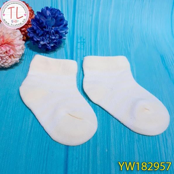 SET NÓN BAO TAY BAO CHÂN SƠ SINH -💗💗Set 3 vớ KẺ SỌC xinh xắn cho bé yê