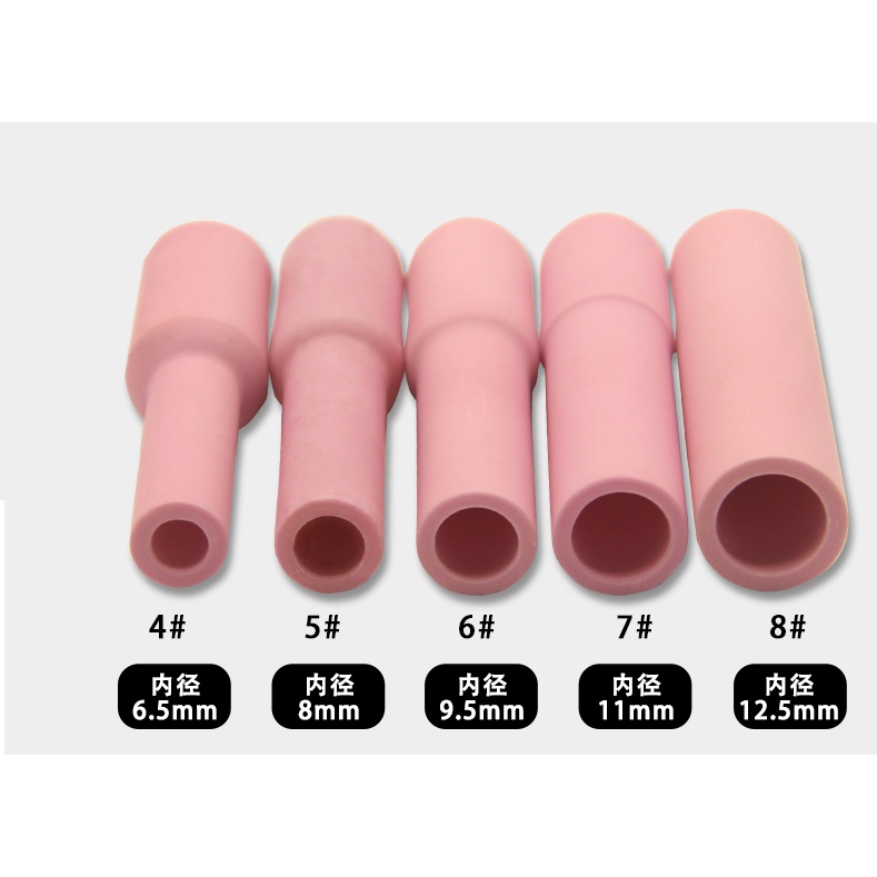 Chụp sứ kéo dài mỏ hàn tig WP18 WP26  số 4,5,6,7,8