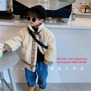 Aó khoác lông cừu cao cấp