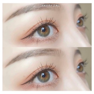 Uza gray xám xanh trong veo có độ 0-6 diop | 14.0 | January lens