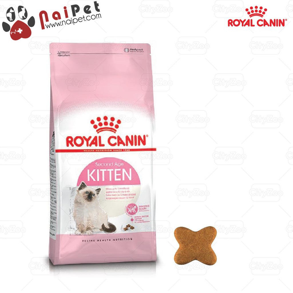 Thức Ăn Hạt Cho Mèo Con Secona Age Kitten Royal Canin Tải 10kg