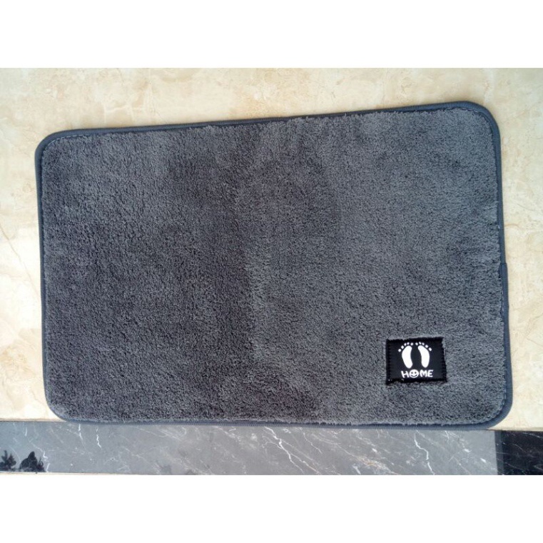 Thảm Hình Bàn Chân siêu thấm, Siêu Mềm Mịn 40x60Cm. ĐTCA