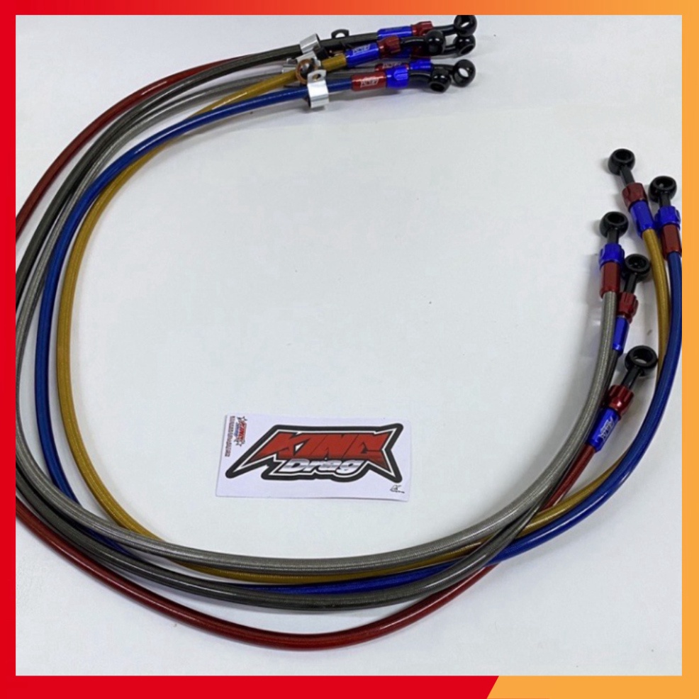 Dây dầu King Drag Thailand đầu nhôm CNC xoay 360